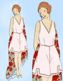 Ladies Home Journal 3277: 1920s Uncut Combination Sz 36 B Vintage Sewing Pattern