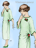 Ladies Home Journal 3278: 1920s Uncut Misses Dress 34 B Vintage Sewing Pattern