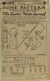 Ladies Home Journal 3278: 1920s Uncut Misses Dress 34 B Vintage Sewing Pattern