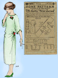 Ladies Home Journal 3278: 1920s Uncut Misses Dress 34 B Vintage Sewing Pattern
