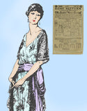 Ladies Home Journal 3280: 1920s Uncut Misses Dress 36 B Vintage Sewing Pattern