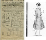 Ladies Home Journal 3282: 1920s Uncut Misses Dress 32 B Vintage Sewing Pattern
