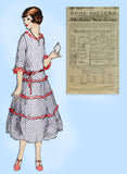 Ladies Home Journal 3282: 1920s Uncut Misses Dress 34 B Vintage Sewing Pattern