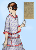 Ladies Home Journal 3282: 1920s Uncut Misses Dress 36 B Vintage Sewing Pattern