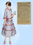 Ladies Home Journal 3282: 1920s Uncut Misses Dress 36 B Vintage Sewing Pattern