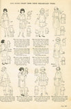 Ladies Home Journal 3286: 1920s Uncut Girls Dress Size 12 Vintage Sewing Patter