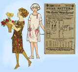 Ladies Home Journal 3286: 1920s Uncut Girls Dress Size 12 Vintage Sewing Patter