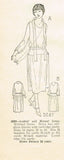 Ladies Home Journal 3287: 1920s Uncut Misses Dress 40 B Vintage Sewing Pattern