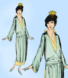 Ladies Home Journal 3292: 1920s Uncut Plus Size Dress 40B Vintage Sewing Pattern