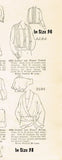 Ladies Home Journal 3294: 1920s Uncut Surplice Blouse 34B Vintage Sewing Pattern