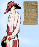 Ladies Home Journal 3302: 1920s Uncut Misses Dress Sz 36B Vintage Sewing Pattern
