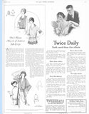 Ladies Home Journal 3305: 1920s Uncut Misses Blouse Vintage Sewing Pattern Oct 1921 Magazine Ad