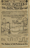 Ladies Home Journal 3305: 1920s Uncut Misses Blouse Vintage Sewing Pattern 34 Bust
