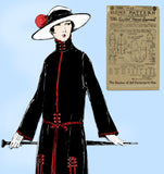 Ladies Home Journal 3308: 1920s Uncut Misses Coat Sz 35 B Vintage Sewing Pattern
