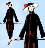 Ladies Home Journal 3308: 1920s Uncut Misses Coat Sz 35 B Vintage Sewing Pattern