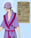 Ladies Home Journal 3310: 1920s Uncut Breakfast Coat 34B Vintage Sewing Pattern