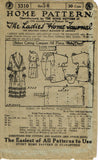 Ladies Home Journal 3310: 1920s Uncut Breakfast Coat 36B Vintage Sewing Pattern