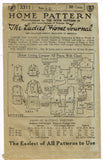 Ladies Home Journal 3311: 1920s Uncut Misses Blouse Vintage Sewing Pattern 36 Bust
