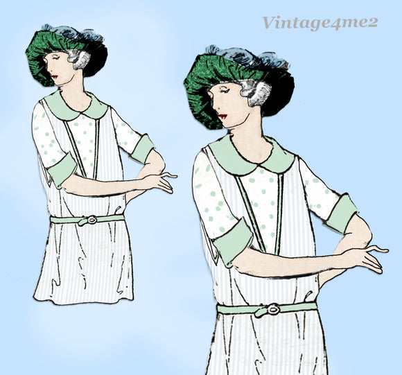 Ladies Home Journal 3311: 1920s Uncut Misses Blouse Vintage Sewing Pattern