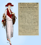 Ladies Home Journal 3318: 1920s Uncut Plus Size Dress 42B Vintage Sewing Pattern