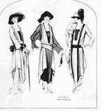 Ladies Home Journal 3319: 1920s Uncut Draped Dress Sz 40B Vintage Sewing Pattern