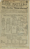 Ladies Home Journal 3319: 1920s Uncut Draped Dress Sz 40B Vintage Sewing Pattern