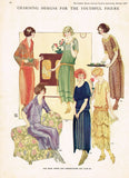 Ladies Home Journal 3321: 1920s Uncut Evening Dress 35 B Vintage Sewing Pattern