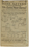 Ladies Home Journal 3322: 1920s Uncut Misses Blouse 34 B Vintage Sewing Pattern