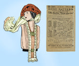 Ladies Home Journal 3325: 1920s Uncut Misses Jabot Set Vintage Sewing Pattern