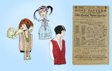 Ladies Home Journal 3325: 1920s Uncut Misses Jabot Set Vintage Sewing Pattern