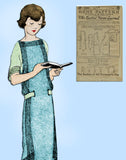 Ladies Home Journal 3328: 1920s Uncut Misses Dress Sz 34B Vintage Sewing Pattern