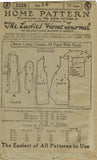 Ladies Home Journal 3328: 1920s Uncut Misses Dress Sz 34B Vintage Sewing Pattern
