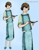 Ladies Home Journal 3328: 1920s Uncut Misses Dress Sz 34B Vintage Sewing Pattern