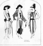 Ladies Home Journal 3347: 1920s Uncut Draped Dress Sz 40B Vintage Sewing Pattern