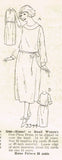 Ladies Home Journal 3344 1920s Uncut Misses Day Dress 38B Vintage Sewing Pattern