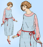 Ladies Home Journal 3344 1920s Uncut Misses Day Dress 38B Vintage Sewing Pattern