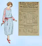 Ladies Home Journal 3344 1920s Uncut Misses Day Dress 38B Vintage Sewing Pattern