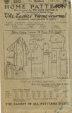 Ladies Home Journal 3362: 1920s Misses Wrap Coat Size MED Vintage Sewing Pattern
