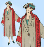 Ladies Home Journal 3362: 1920s Misses Wrap Coat Size MED Vintage Sewing Pattern