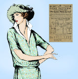 Ladies Home Journal 3367: 1920s Uncut Easy Blouse Sz 42 B Vintage Sewing Pattern
