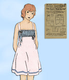 Ladies Home Journal 3384: 1920s Uncut Combination Undies Sz 36 B Sewing Pattern