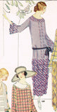 Ladies Home Journal 3387: 1920s Uncut Misses Dress Sz 36B Vintage Sewing Pattern