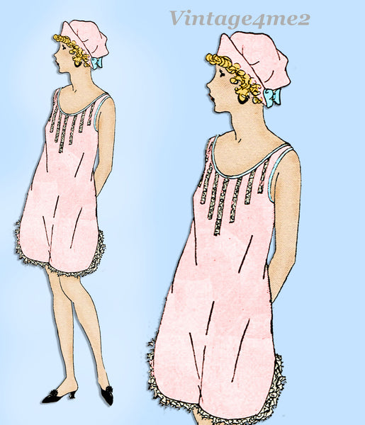 Ladies Home Journal 3399: 1920s Uncut Combination Undies Sz 36 B Sewing Pattern