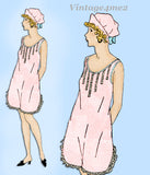 Ladies Home Journal 3399: 1920s Uncut Combination Undies Sz 36 B Sewing Pattern