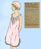 Ladies Home Journal 3399: 1920s Uncut Combination Undies Sz 36 B Sewing Pattern