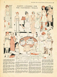 Ladies Home Journal 3405: 1920s Uncut Combination Sz 36 B Vintage Sewing Pattern