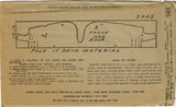 Ladies Home Journal 3405: 1920s Uncut Combination Sz 36 B Vintage Sewing Pattern