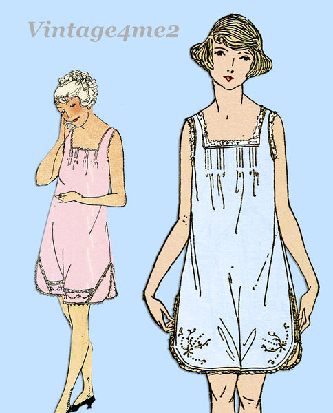 Ladies Home Journal 3405: 1920s Uncut Combination Sz 36 B Vintage Sewing Pattern