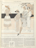 Ladies Home Journal 3418: 1920s FF Robe De Style Dress Sz 40B VTG Sewing Pattern