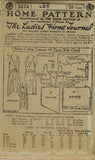 Ladies Home Journal 3474: 1920s Uncut Evening Gown 36 B Vintage Sewing Pattern